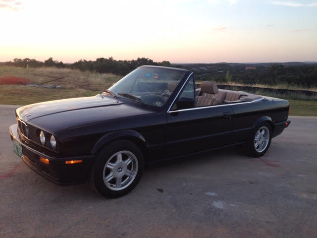 bmw 318ic convertible - 84k miles - orignial paint - 5sp