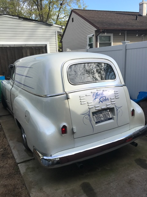 1950 chevy sedan delivery old school custom