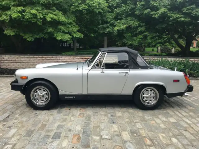 1979 mg midget convertible 33,000k original miles complete restoration