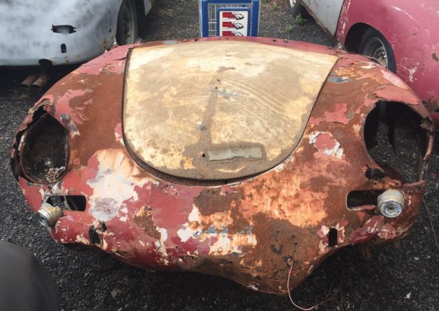 1960 porsche 356 b coupe parts car