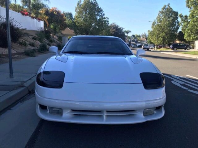 1991 dodge stealth hatchback white r/t turbo