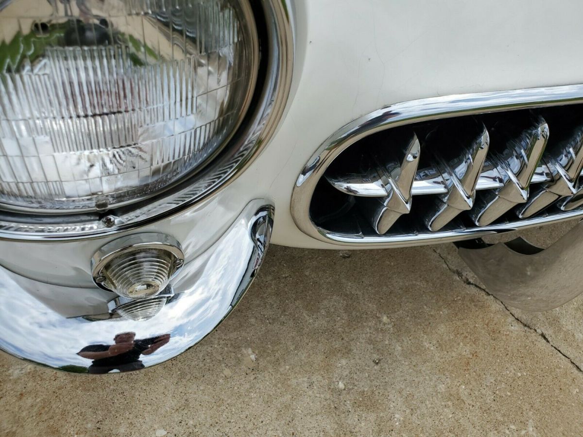1956 corvette #'s 265/225hp power top 41k actual miles