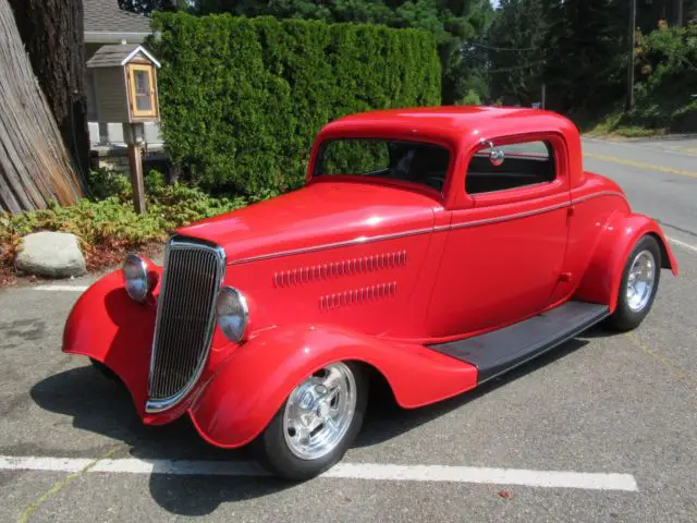 1934 ford 3 window coupe original henry ford steel body chopped 2 inches