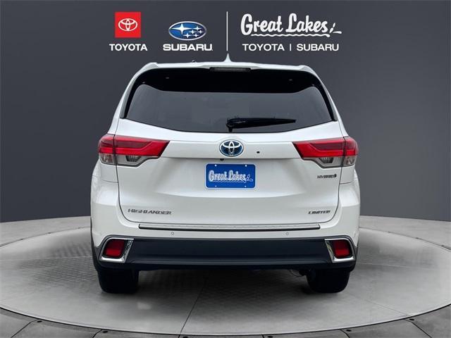 2018 toyota highlander hybrid limited