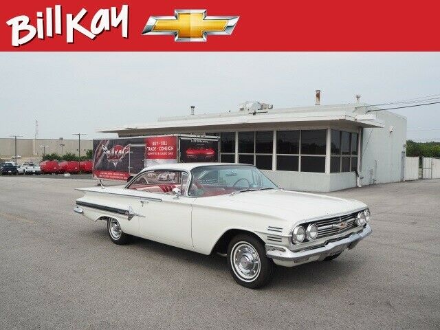 1960 chevrolet impala 49971 miles white 2 dr coupe 4-speed manual