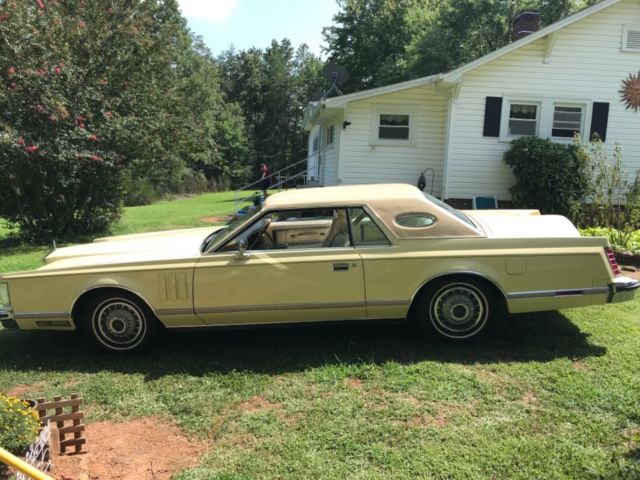 1977 lincoln mark v real barn find