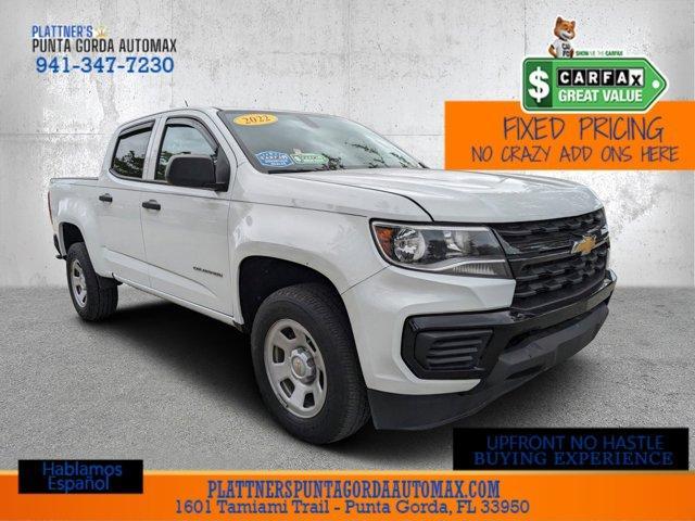 2022 chevrolet colorado wt