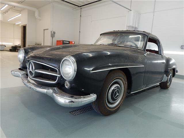 1957 mercedes benz 190sl euro spec with "040" full leather option