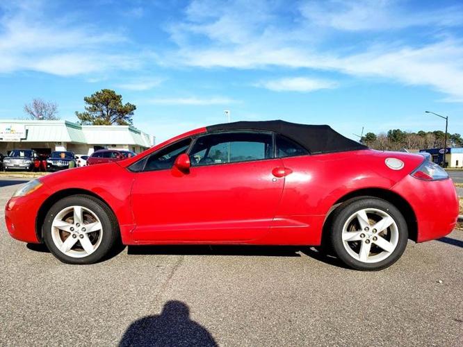 used 2007 mitsubishi eclipse spyder gs virginia beach, va 23452 for sale in virginia beach, virginia
