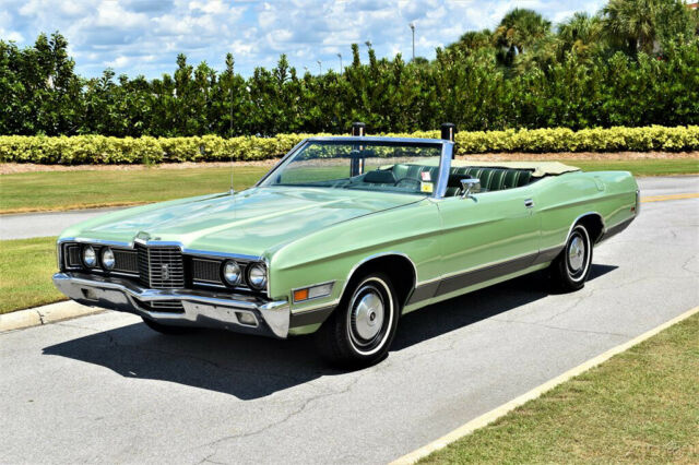 stunning 1972 ltd convertible rare429 cid automatic power steering, brakes & top