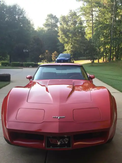 1980 chevrolet corvette with 994 actual miles