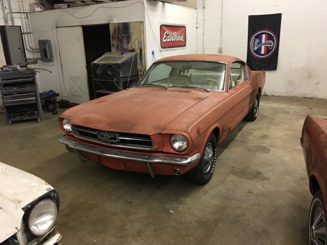 1965 mustang fastback 4 speed