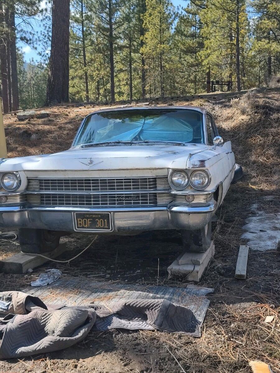 1963 cadillac fleetwood coupe white rwd automatic