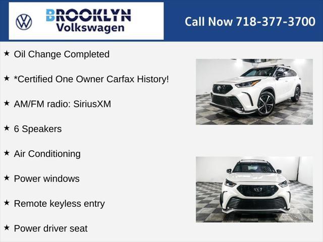 2021 toyota highlander xse