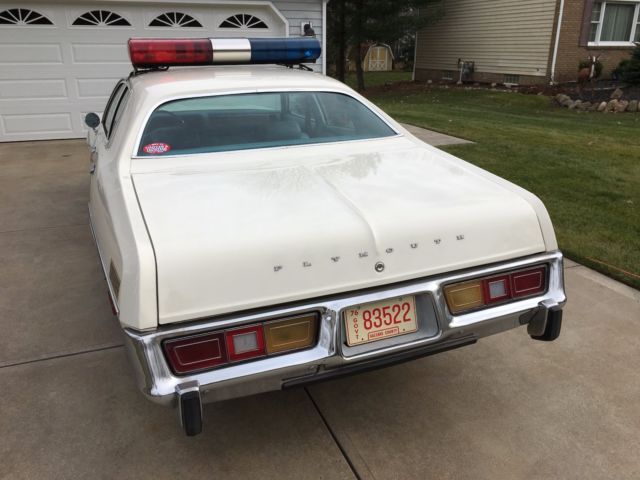 1978 plymouth fury * dukes of hazzard sheriff's car * 42k miles * general lee!