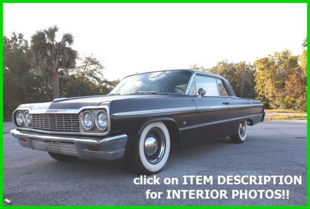 1964 chevrolet impala ss manual numbers matching original texas car no rust!!