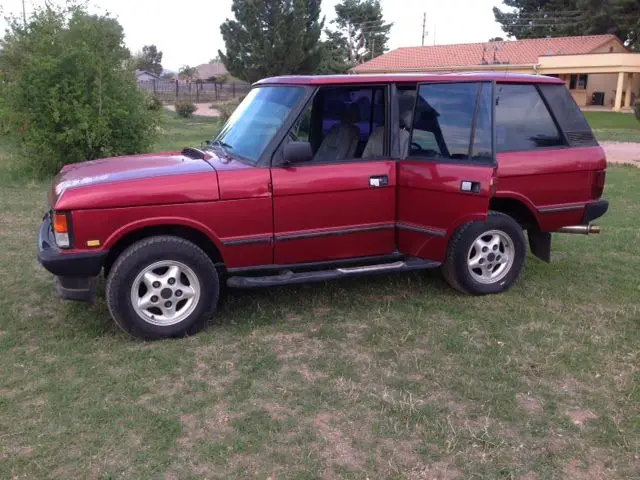 1987 range rover classic, zero rust