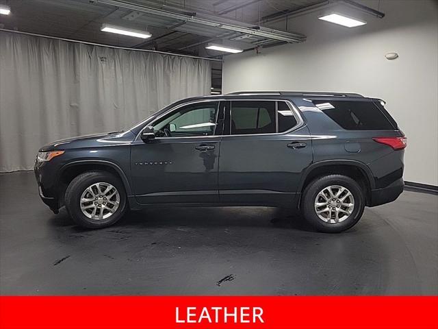 2021 chevrolet traverse lt leather