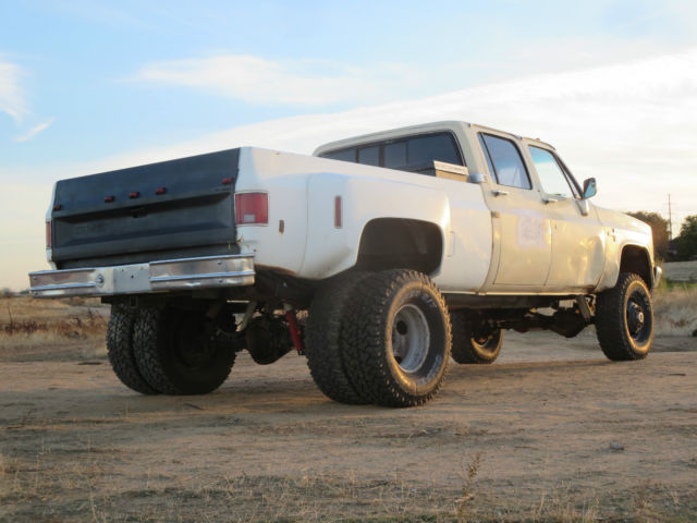 chevrolet 1 ton dually crewcab monster