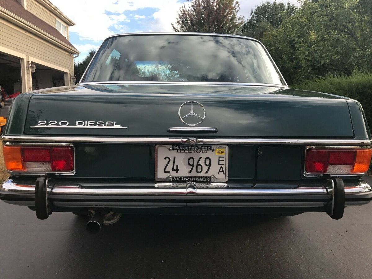 1972 mercedes benz (mb) 220d (diesel), 4 door sedan, no rust, 59,000 miles