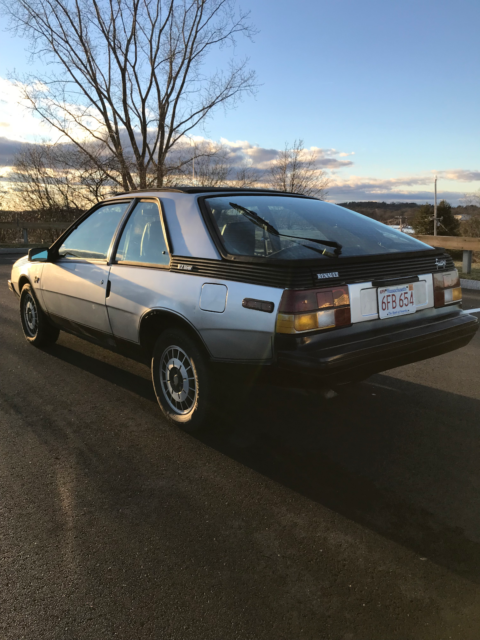 1985 renault fuego 2.2l 5 speed 80k miles movie car