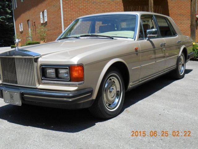 1986 rolls royce silver spirit base sedan 4-door 6.7l