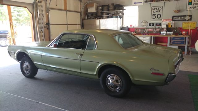 1968 mercury cougar california car pwr steer. power brakes air condition roller