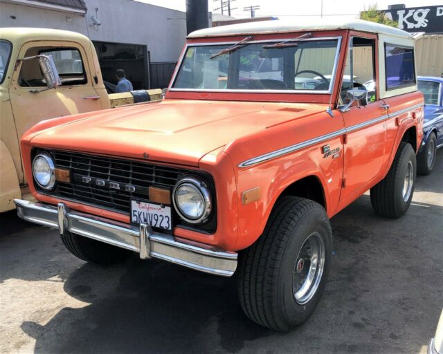 1970 ford bronco california truck with no rust