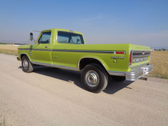 1975 ford f350 f-350 rare super camper special dry western survivor barn find nr
