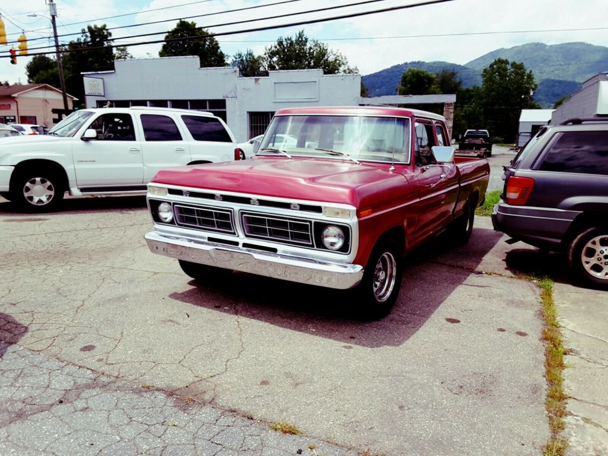 rare 1976 ford f-150 super cab 2wd with a slightly built 429 scj c-6 automatic