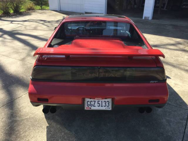 maintained always garaged 1986 pontiac fiero fastback gt