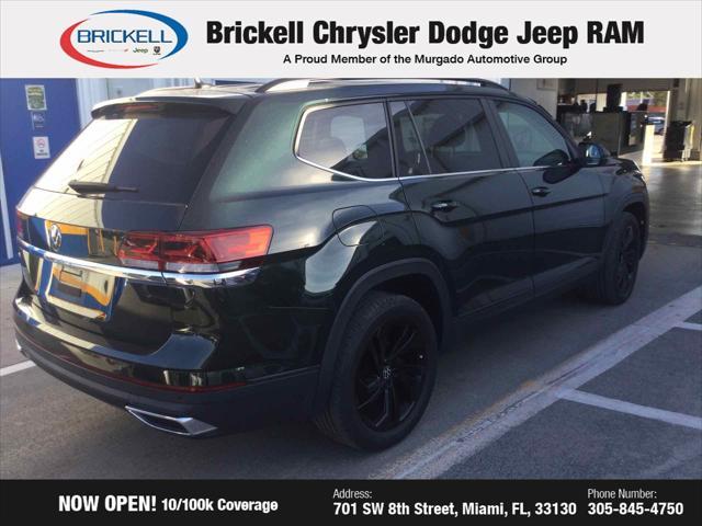 2022 volkswagen atlas 2.0t se w/technology