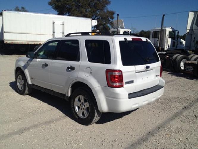 obo 2008 ford escape hybrid suv white for sale tampa fl in tampa, fl