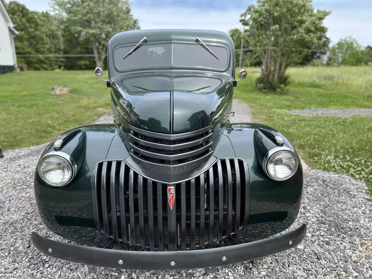 1941 chevrolet half ton pickup green