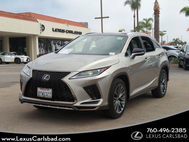 2022 lexus rx 350 f sport handling