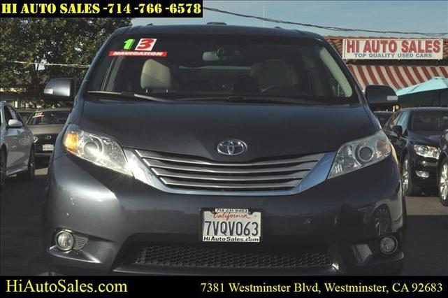 2013 toyota sienna limited