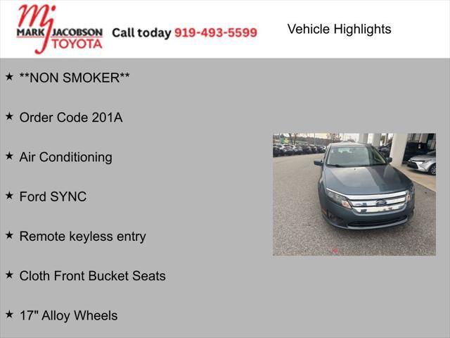 2012 ford fusion se