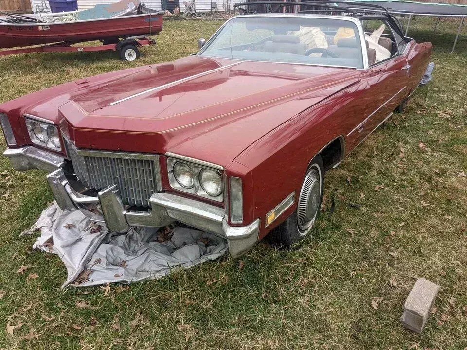 1971 cadillac eldorado convertible drop top donk slab