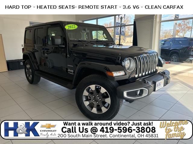 2022 jeep wrangler unlimited sahara