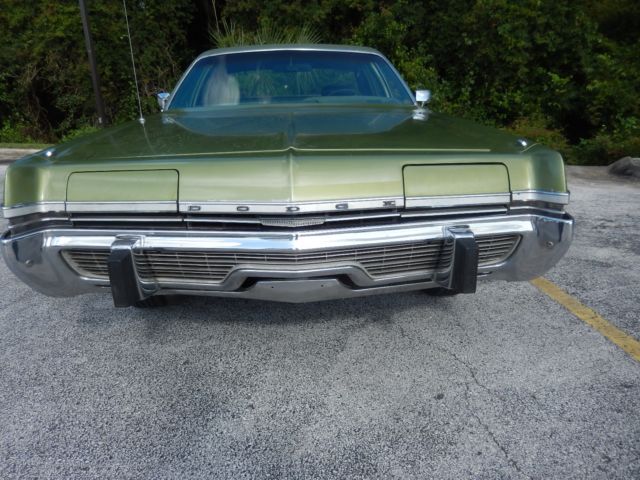 1973 400 ci big block dodge monaco brougham, top of the line, hidden headlights