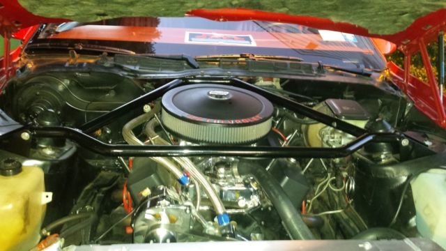 restored 1984 pontiac trans am, 2 door hatch back, red, 8cyl. 5.0 305 ho