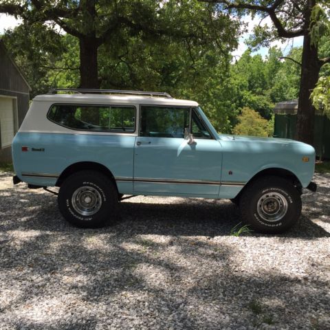 1976 international scout restored no reserve!