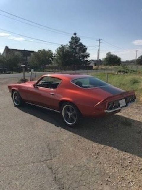 1971 chevrolet camaro rs 3-speed automatic rwd 350 v8 gas engine vinyl no radio
