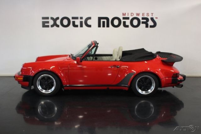 1987 porsche 911 930 turbo cabriolet full history!!!fresh engine service!!!