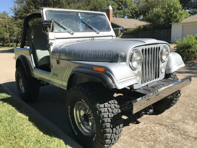 1985 jeep cj7 laredo 4.2l amc 258 fuel injected restored cj-7 (wrangler) nice
