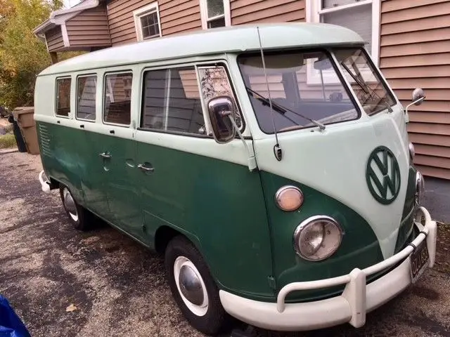 1965 vw bus, orig black plate ca van, original interior, two owners - clean!
