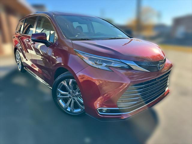 2024 toyota sienna platinum 7 passenger