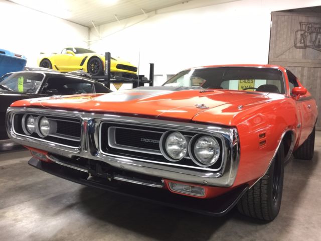 1971 dodge charger rt 440 **numbers matching car with broadcast sheet**hp 440**