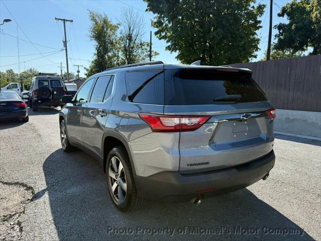 2021 chevrolet traverse lt leather