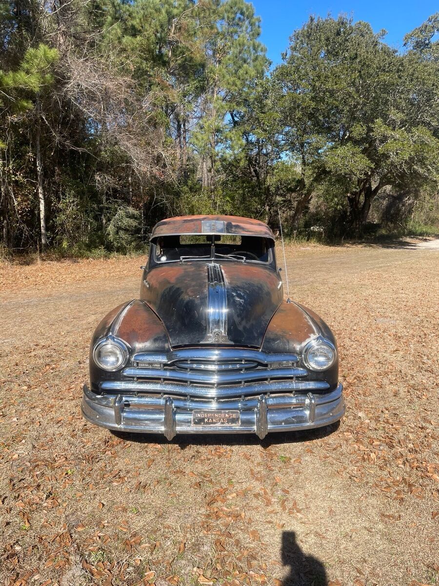1948 pontiac silver streak black rwd manual